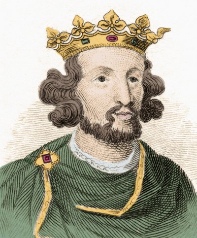 Portrét Jindřicha III. Plantageneta (1207-1272), anglického krále. od Unknown artist