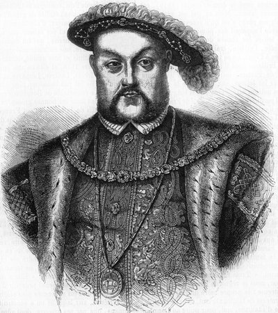 Portrét Jindřicha VIII., krále Anglie a Irska (1491-1547). od Unknown artist