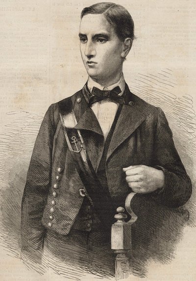 Portrét Jeho Veličenstva Jiřího I. (1863-1913), řeckého krále. od Unknown artist
