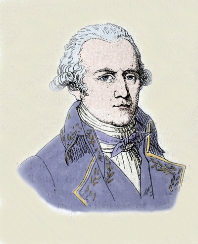 Portrét Jean-Baptiste (Jean Baptiste) Lamarck (1744-1829). od Unknown artist
