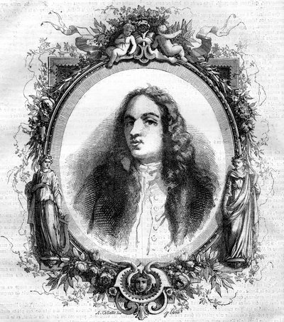 Portrét Jeana Antoina Watteaua (1684-1721), francouzského malíře. od Unknown artist