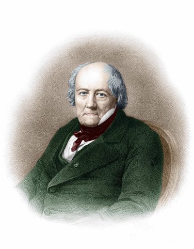 Portrét Jeana Baptista Biota (1744 - 1862), francouzského chemika. od Unknown artist