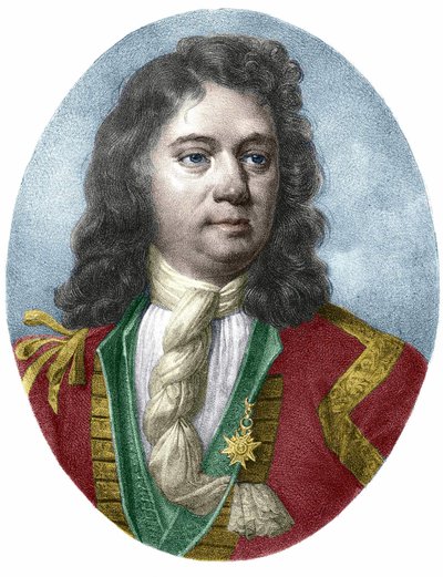 Portrét Jeana Barta (1650 - 1702), francouzského lupiče. od Unknown artist