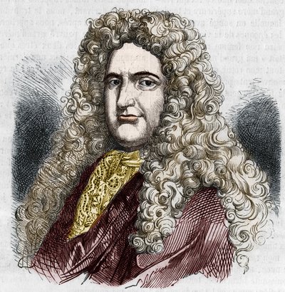 Portrét Jeana Chardina, francouzského cestovatele (1643-1713). od Unknown artist