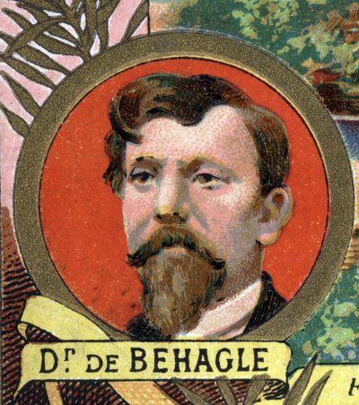 Portrét objevitele Jeana Ferdinanda z Behagle z 19. století. od Unknown artist