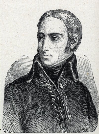 Portrét Jean Joseph Dessolles (nebo Jean-Joseph Dessoles od Unknown artist