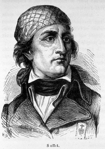 Portrét Jeana Nicolase Stoffleta (1753-1796), aktéra vendské vzpoury. od Unknown artist