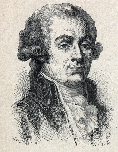 Portrét Jeroma Petiona de Villeneuve (1756-1794), francouzského politika. od Unknown artist