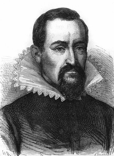 Portrét Johannese Keplera (Keppler), astronoma (1571 - 1630) od Unknown artist