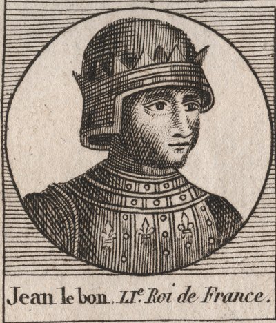Portrét Jana II. Dobrého od Unknown