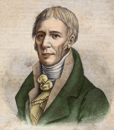 Portrét Jana Křtitele (Jean-Baptiste) Lamarcka (1744-1829). od Unknown artist