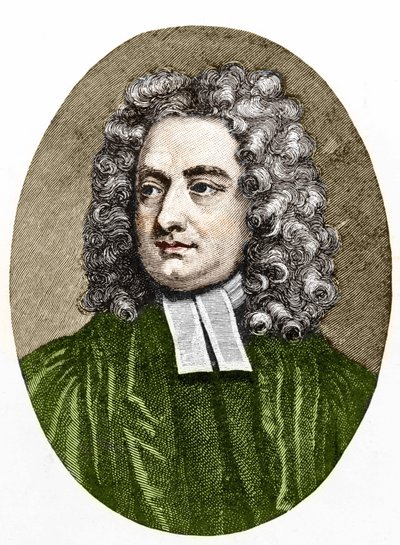 Portrét Jonathana Swifta (1667-1745) od Unknown artist