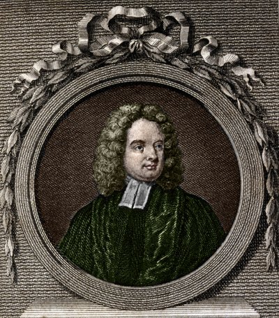 Portrét Jonathana Swifta. Irský spisovatel (1667 až 1745). od Unknown artist