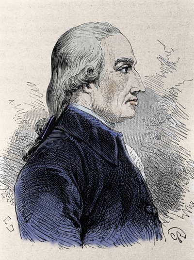 Portrét Josepha Blacka (1728-1799), skotského chemika. od Unknown artist