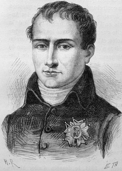 Portrét Josepha Bonaparta (1768 - 1844). Rytina konce 19. století v „Histoire de France““ od H. Martina. od Unknown artist