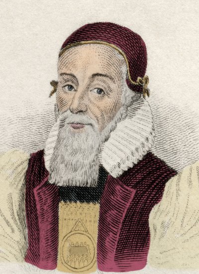 Portrét Josepha Halla (1574-1656) English Eveque od Unknown artist