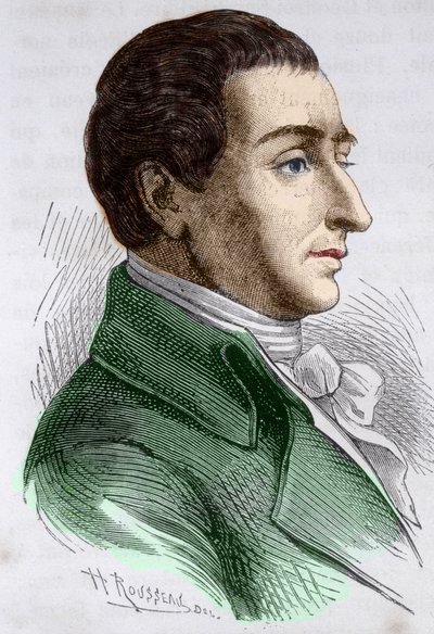 Portrét Josepha Louise de Lagrange (1736-1813), francouzského matematika. od Unknown artist