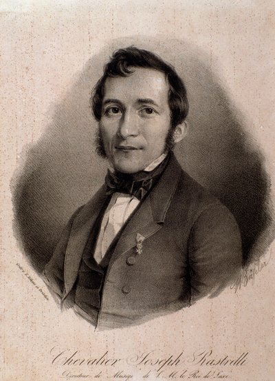 Portrét Joseph Rastrelli (rytina) od Unknown artist