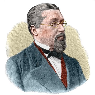 Portrét Josepha Victora von Scheffel (1826 -1886) německý spisovatel a básník. od Unknown artist