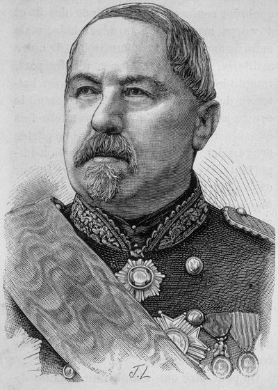 Portrét Josepha Vinoye (1800-1880), francouzského generála. od Unknown artist
