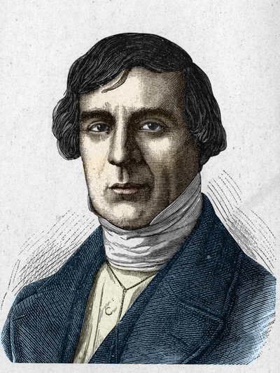 Portrét Jules Barthélemy Saint - Hilaire Saint Hilaire (Saint Hilaire) (1805 - 1895), francouzský učenec a politik od Unknown artist