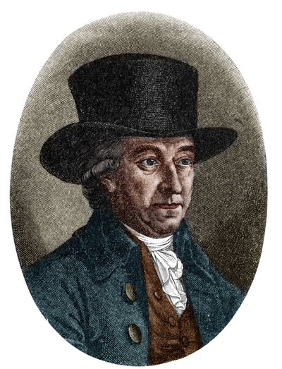 Portrét Justuse Mosera (nebo Mosers nebo Moeser od Unknown artist