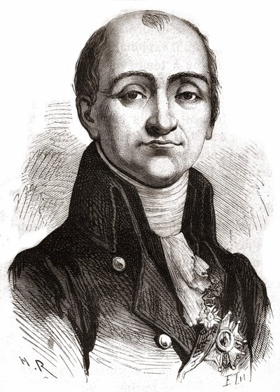 Portrét Lacépède - v “”Historie Francie”” od Henriho Martina, sd. 19. století. od Unknown artist
