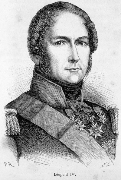 Portrét Leopolda I. Saského Cobourg Gotha (Sasko-Coburg-Gotha od Unknown artist