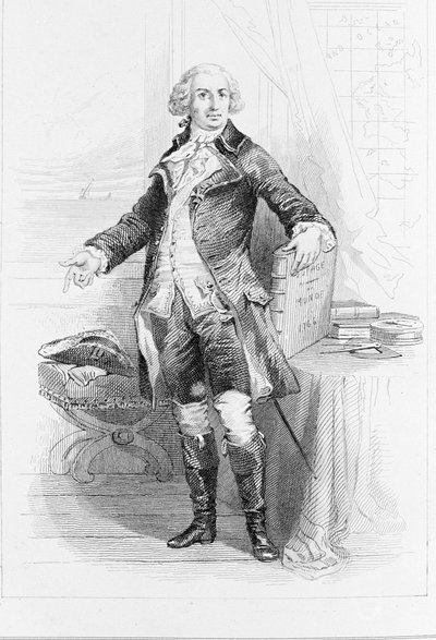 Portrét Louise Antoina, hraběte z Bougainville (1729-1811). od Unknown artist
