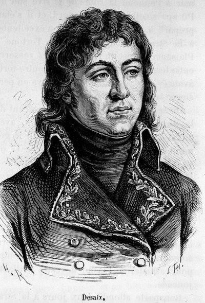 Portrét Louis Charles Antoine Desaix de Veygoux (1768-1800), francouzský generál. od Unknown artist