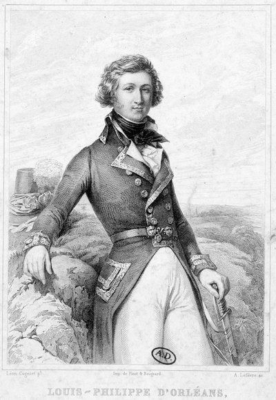 Portrét mladého Louise Philippe d
