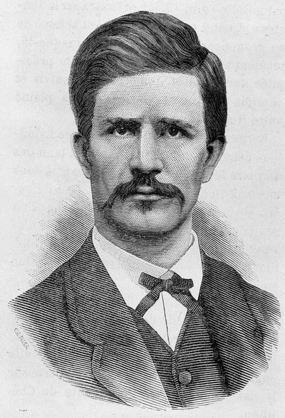 Portrét Louise Rossela (1844 - 1871). Rytina konce 19. století v „Histoire de France““ od H. Martina. od Unknown artist