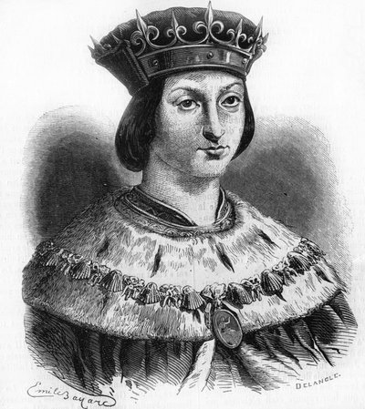 Portrét Ludvíka XII. (1462-1515), krále Francie. od Unknown artist
