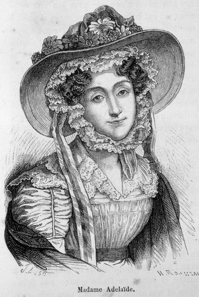 Portrét Madame Adelaide od Unknown artist