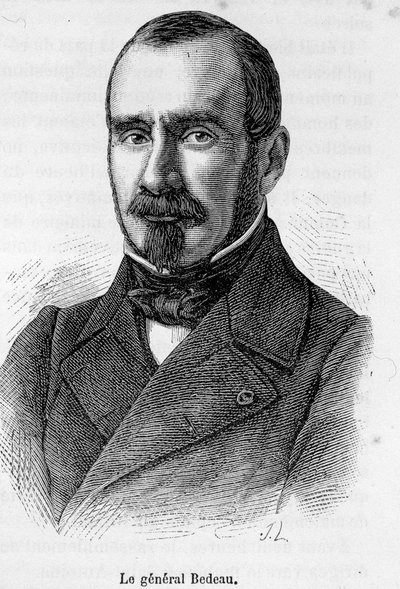 Portrét Marie Alphonse Bedeau, francouzského generála (1804 - 1863). od Unknown artist