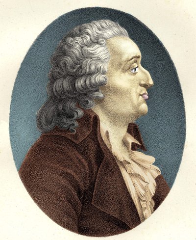Portrét Marie Jean Antoine Nicolas de Caritat, markýz de Condorcet (1743 - 1794) od Unknown artist