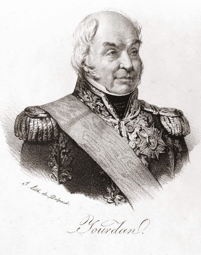 Portrét maršála Jeana Baptista Jourdana (1762 - 1833). od Unknown artist
