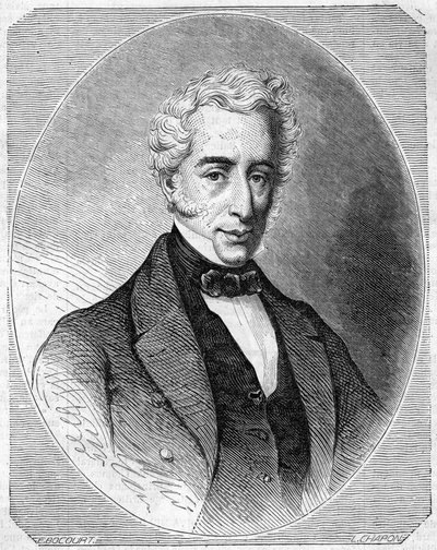 Portrét Martinez de la Rosa, Francisco (1787-1862), španělský politik a spisovatel. od Unknown artist