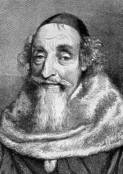 Portrét Mathieu Molea (1584 - 1656), generálního prokurátora v pařížském parlamentu. od Unknown artist