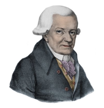 Portrét Michaela HAYDNA 1737-1806, bratra Franze Josepha Haydna od Unknown artist