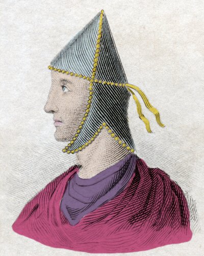 Portrét Mithridata VI. Eupatora zvaného Veliký (v.132-63 př.nl), krále mostu. (Mitridate, re di Ponto) Rytina 19. století. od Unknown artist