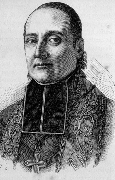 Portrét monsignora Siboura, francouzského preláta (1792-1857) od Unknown artist