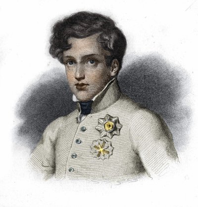 Portrét Napoleona II., syna Napoleona I., vévody z Reichstadtu (1811-1832) od Unknown artist