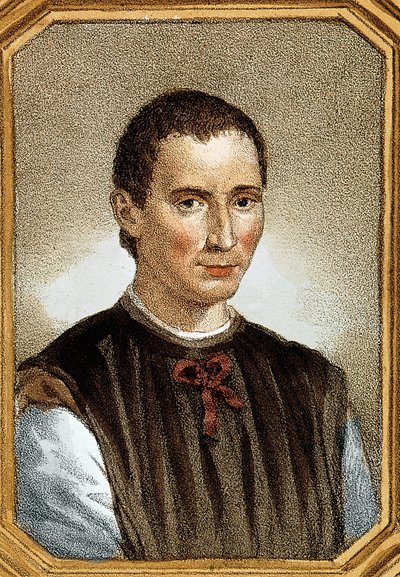 Portrét Niccola od Bernarda dei Machiavelli (Nicolas Machiavel od Unknown artist