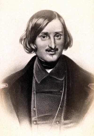 Portrét Nikolaje Vasiljeviče, francouzsky řečeno Nicolas Gogol (1809 - 1852), ruský spisovatel. Gravírování sd. 19. století. od Unknown artist