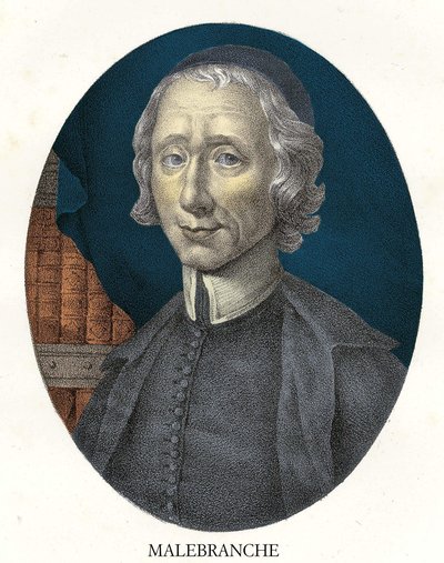 Portrét Nicolase Malebranche (1638 - 1715) francouzský filozof a teolog. od Unknown artist