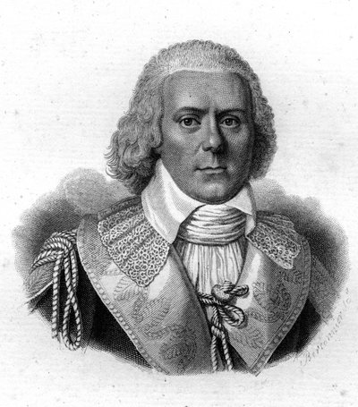 Portrét Paula de Barrase (1755-1829), francouzského politika, rytina 19. od Unknown artist