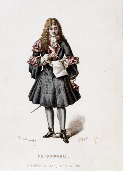 Portrét Philippe Quinaulta od Unknown artist