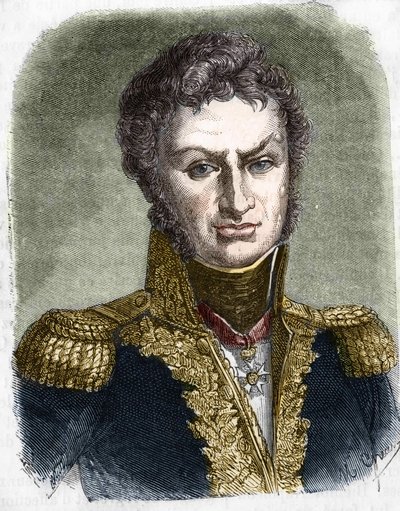 Portrét Pierra Cambronna (1770-1842), francouzského generála. od Unknown artist