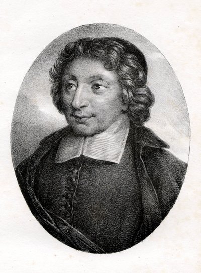Portrét Pierra Nicole (1625 - 1695), horlivého obhájce jansenismu z obrazu Port Royal. od Unknown artist